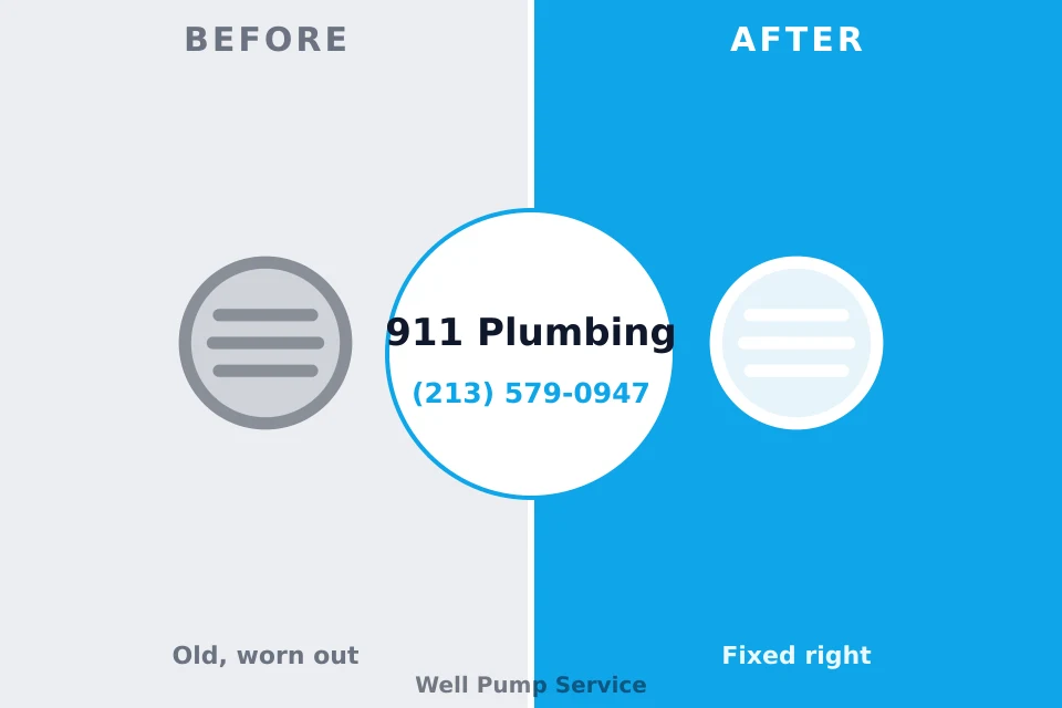 Before and after: plumbing company Roslyn Estates, NY